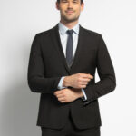 Strellson Sakko Slim Fit in braun für Herren, Grösse: 52. Anders