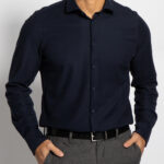 Daniel Hechter Hemd Modern Fit in blau für Herren, Grösse: 39. 60236